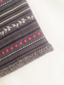 Ví linen dài nhiều ngăn f02