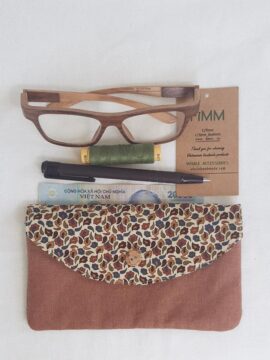 ví 2 ngăn linen lớn F02