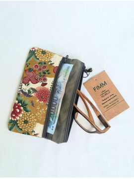 ví 2 ngăn linen lớn F17