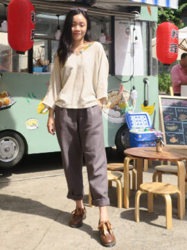 Sét Phối Đồ Đẹp 08 - Phối Đồ Linen Thiết Kế Đẹp