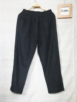 Long No 0.5 Quần Dài Linen Bột Đen Size L 