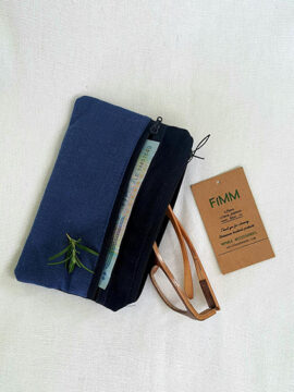 ví 2 ngăn linen lớn F19