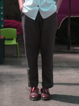 Long No 0.1 Quần Dài Thiết Kế Linen Bố Rêu 2 Size M, L