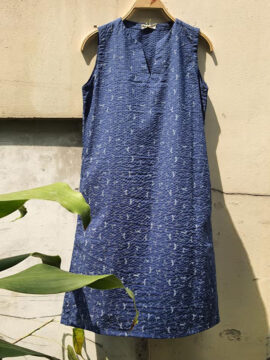 ĐẦM LINEN NHẬT THIẾT KẾ  CỔ V THANH LỊCH FORM NHỎ FIMM