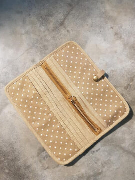 ví linen dài nhiều ngăn f011