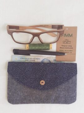 ví 2 ngăn linen lớn F08