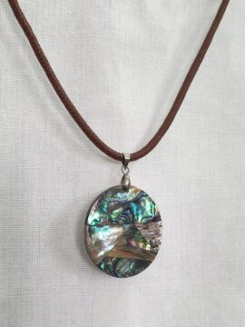 Vòng cổ mặt xà cừ - Fimm Handmade