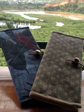 ví linen dài nhiều ngăn F