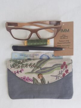 ví 2 ngăn linen lớn F07