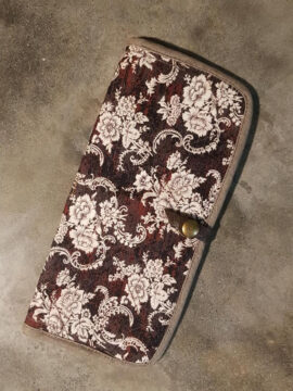 ví linen dài nhiều ngăn f012